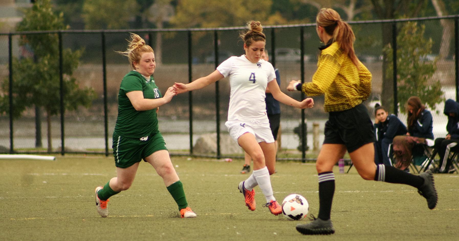 Women's Soccer Downed by SUNY-Maritime