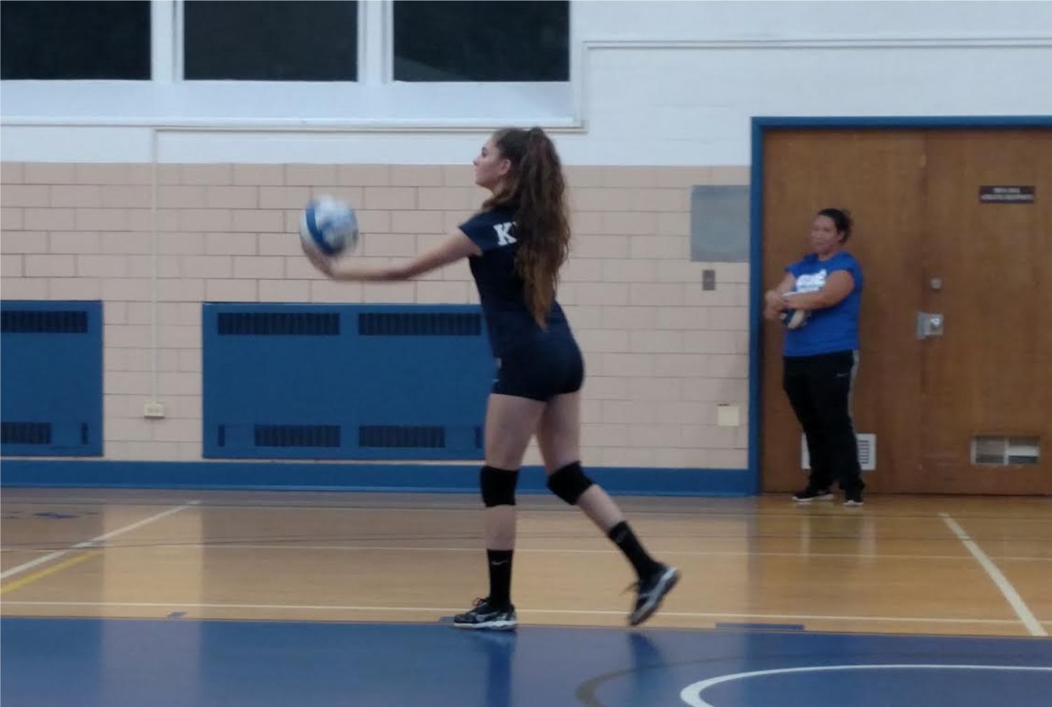 Volleyball Dumped in Doubleheader